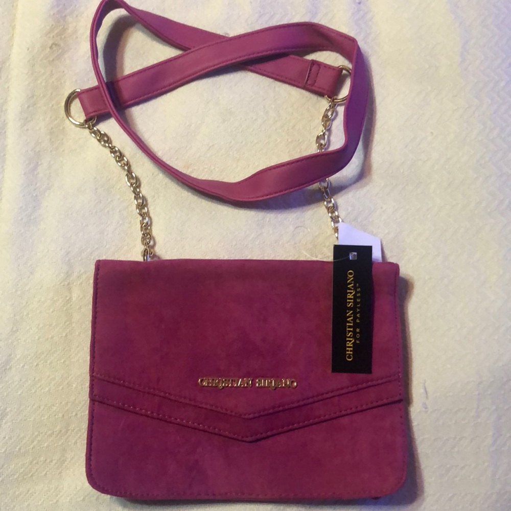Fuchsia shoulder bag